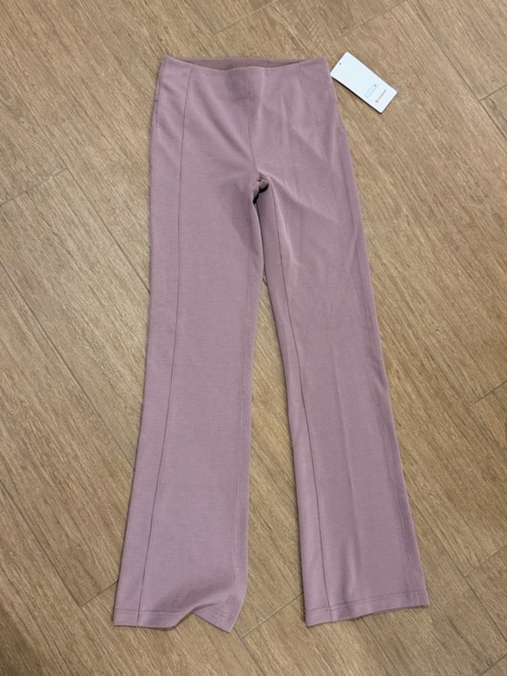 lululemon athletica Kids Ribbed Wide-Leg Pants - Dusty Mauve